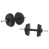 Barbell and Dumbbell Set 132.3 lb - 91403