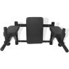 Wall-mounted Fitness Dip Station Black - Black